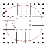 unikatissima Filet Crochet in Rounds